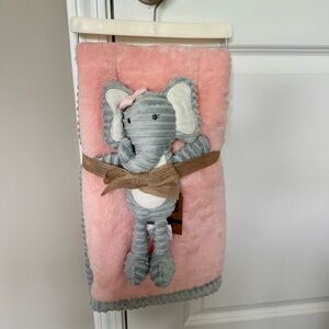 NWT Baby Blanket & Elephant